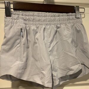 Athleta Girl - Heart The Hustle 2.5" Short - Running M 8/10 - Gray Sea Fog Blue